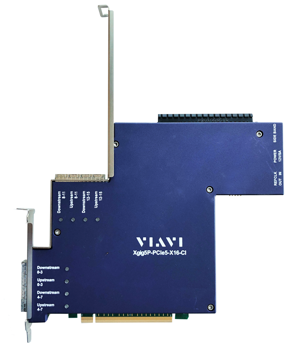 PCIe 5.0 Test Equipment VIAVI - Xgig 16-lane CEM Interposer For PCI ...