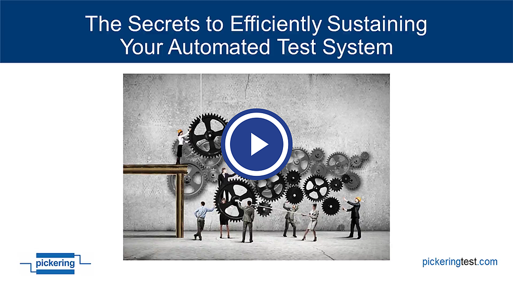 Automated Test Systems, ATE Secrets To Efficiently Sustaining Your ...