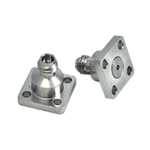 1.0mm (W) Jack (Female) 4 Hole .375 Square