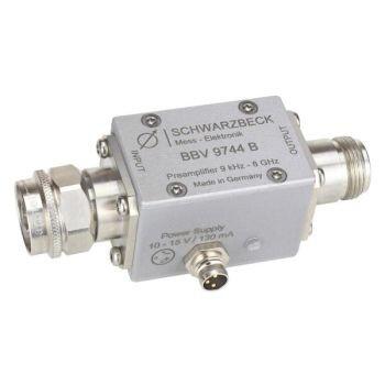 Absolute EMC Schwarzbeck Mess-Elektronik BBV 9744 B, 9 kHz - 6 GHz, 27dB Gain, Broadband Preamplifier