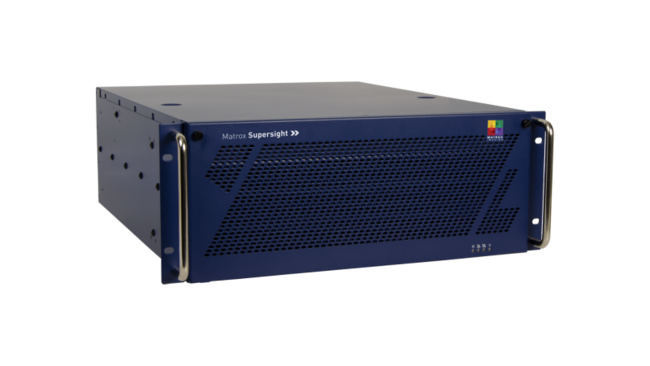 Matrox Imaging - Supersight Imaging Computer, High-density computing platform for demanding industrial imaging