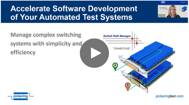 Accelerate Software Development of Your Automated Test Systems