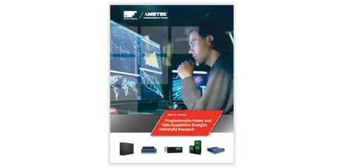AMETEK VTI Programmable Power and Data Acquisition Energize University Research