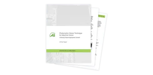 Advanced Illumination: Photometric Stereo Technique for Machine Vision