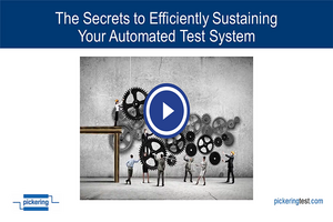 Secrets to Efficiently Sustaining Your Automated Test System 